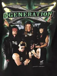 Vintage 1999 WWF D-Generation X DX Wrestling T-Shirt