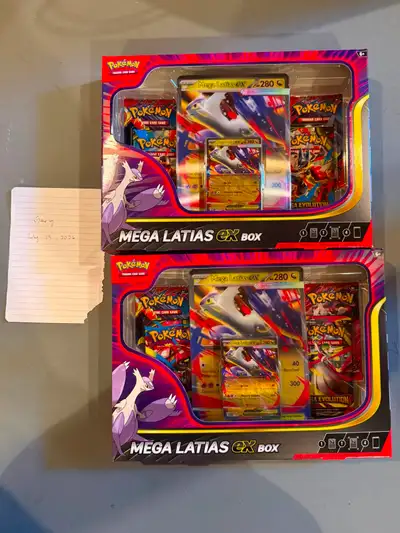Pokémon TCG – Mega Latias ex Box x2 Available, View more
