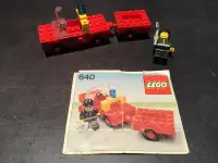 LEGO Classic Town 640 Fire Truck and Trailer