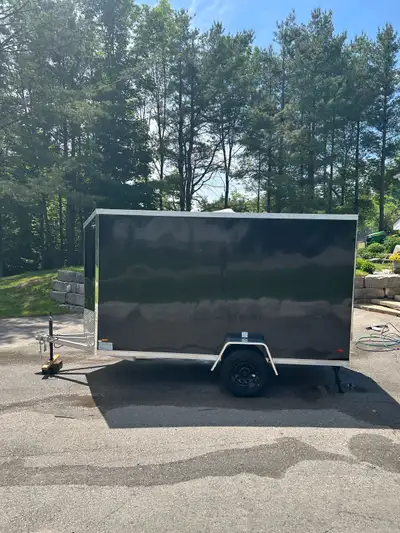 2022 All aluminum enclosed trailer in excellent condition. Single axel 6’*12’ enclosed trailer. Only...