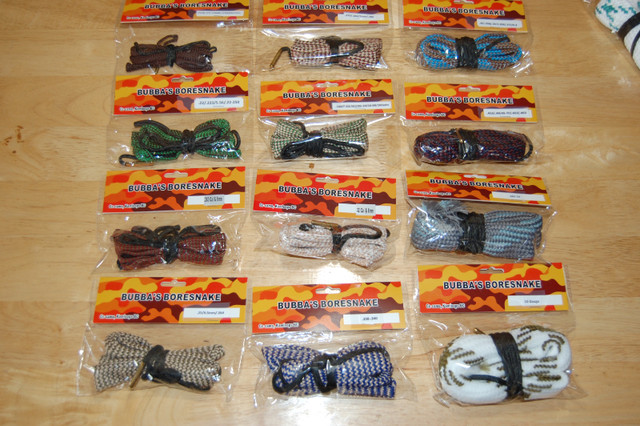 Hoppe's Bore snakes $10 each. Pull throughs in Fishing, Camping & Outdoors in Kamloops - Image 4