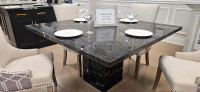 Stunning Italian Marble Dining Table