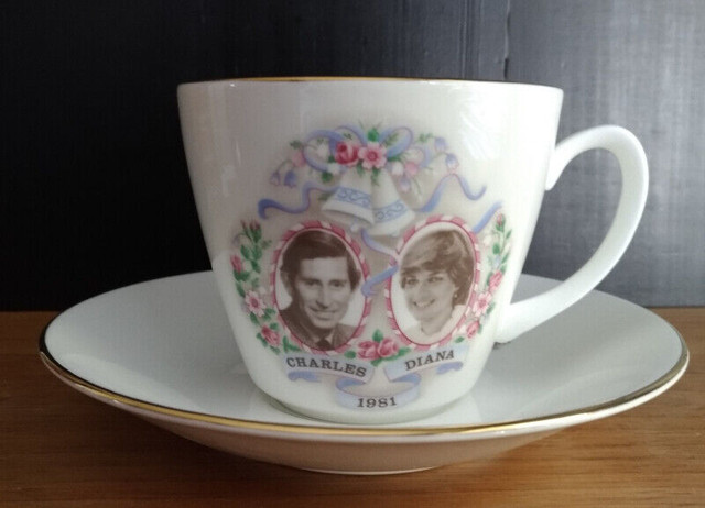 Lady Diana & Prince Charles Commemorative Wedding Teacup/Saucer in Arts & Collectibles in Kitchener / Waterloo