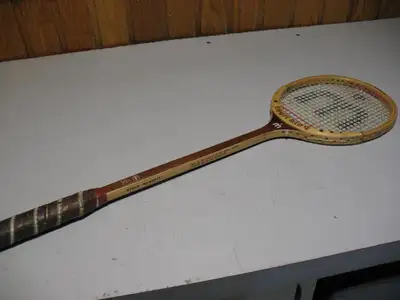 Vintage Martin “Court King” Wooden Squash Racket, View more