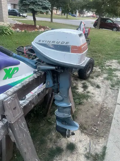 5hp evinrude boat motor , View more