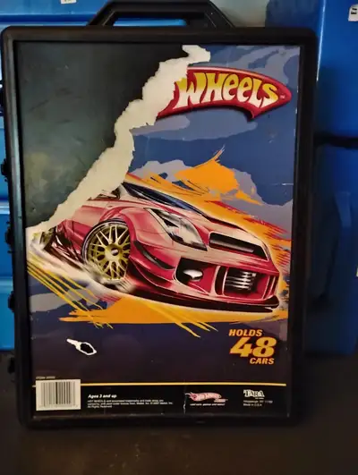 Vintage 2007 Hot Wheels carry case for 48 cars, View more