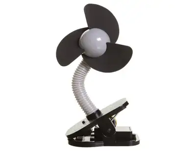 Excellent condition. Portable, Lightweight Cordless Fan - Soft Foam Blades - Perfect for Strollers,...
