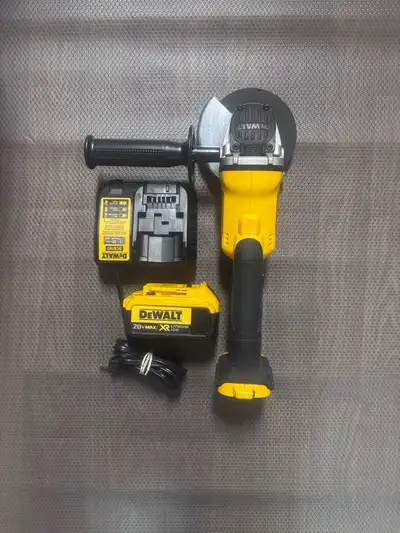 20 Volt Dewalt 4 1/2 ins to 5 ins Angle Grinder., View more