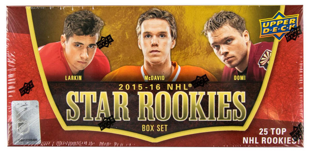 UPPER DECK ... 2015-16 NHL STAR ROOKIES SET ... McDAVID, EICHEL in Arts & Collectibles in City of Halifax