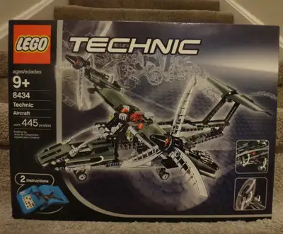 Genuine Lego Technic 8434 Aircraft - Sealed - WILL DELIVER, View more
