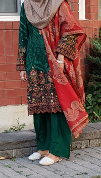 Party/Festive Pakistani Suits - beautiful/branded (gently used)