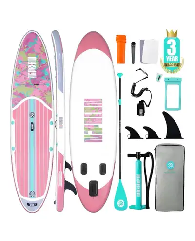 Brand New, un-opened box. No longer needed. Niphean Inflatable Stand Up Paddle Board with SUP Access...