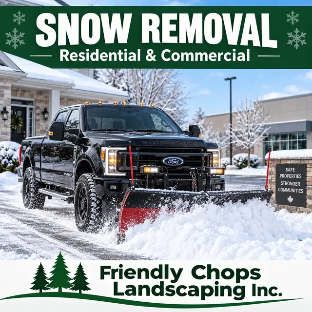 ❄️ SNOW REMOVAL SERVICES – RESIDENTIAL & COMMERCIAL ❄️