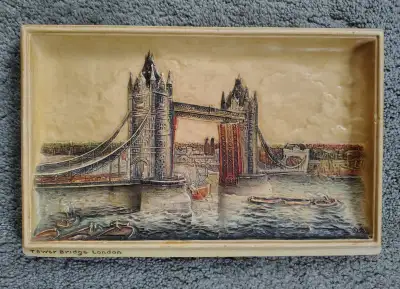 Ivorex Tower Bridge London Arthur Osborne Made In England, View more