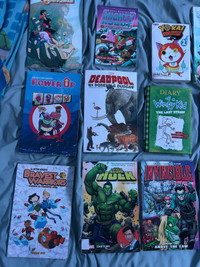 various comic books