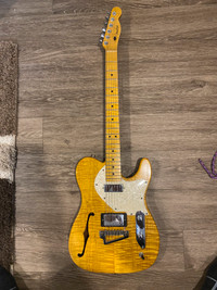 Fender telecaster style guitar