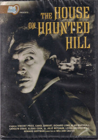 House On Haunted Hill dvd-Vincent Price film-Like new