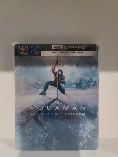 Aquaman And The Lost Kingdom 4k Steelbook *Brand New*, View more
