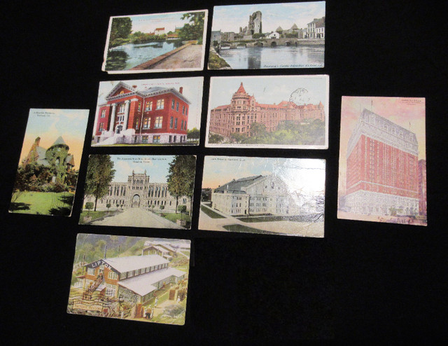 Nine Vintage International Postcards from early 1900's in Arts & Collectibles in Edmonton