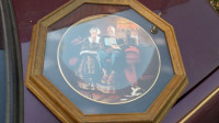 NORMAN ROCKWELL FRAMED COLLECTOR PLATE