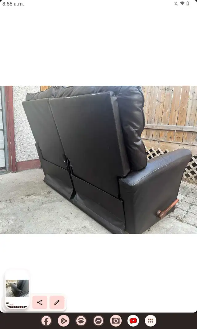 leather couch 