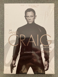 New James Bond 007 4 film dvd set the Daniel Craig collection