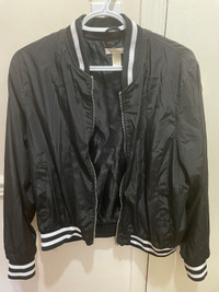 Black bomber jacket 