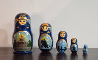 Russian Wooden Matryoshka Doll
