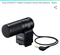 Sony camera shot gun microphone 
