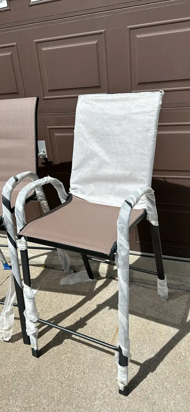 SET OF 2 - BRAZO Outdoor/ Indoor BarStools - BRAND NEW in Patio & Garden Furniture in Hamilton - Image 6