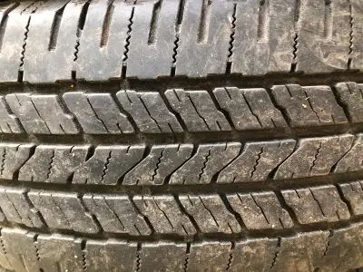 235/65R17. 4 tires Need gone asap.Used on suv.