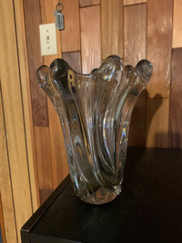 Beautiful crystal vase