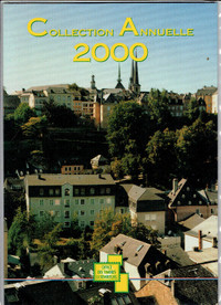 LUXEMBOURG.  COLLECTION  ANNUELLE  de TIMBRES  2000..