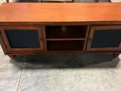 wooden table with 2 door - Storage Unit for sale, View more