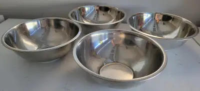 4 of 12-1/2 Stainless-Steel Mixing Bowl, View more