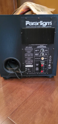 paradigm subwoofer pdr10