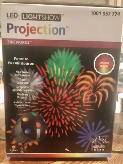 Brand new item in a sealed box Creates starbursts of light like fireworks Bursts of bright beautiful...