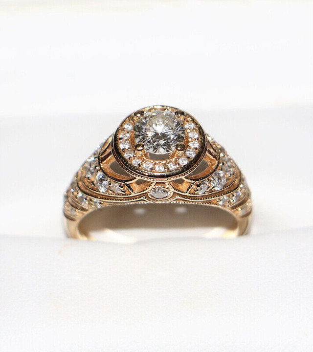 Spence Diamonds Engagement Ring Style # 7538 0.61 ct, 14kt gold in Jewellery & Watches in Kitchener / Waterloo