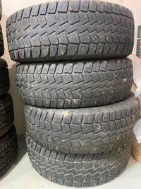 245/75R16 WINTER STUDDED TIRES