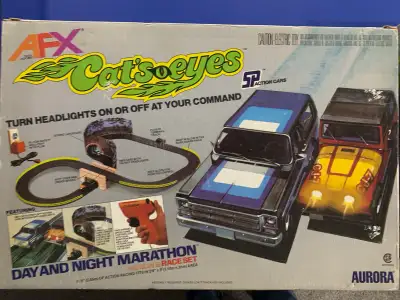 AFX slot car set. , View more