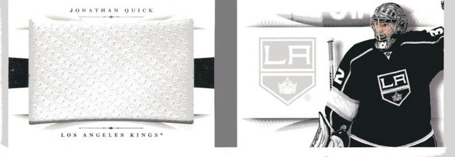 CARTE DE HOCKEY Jumbo Jerseys Booklet #16 Jonathan Quick/99 dans Art et objets de collection  à Thetford Mines