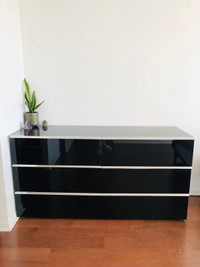 Lacquered Wood Dresser 