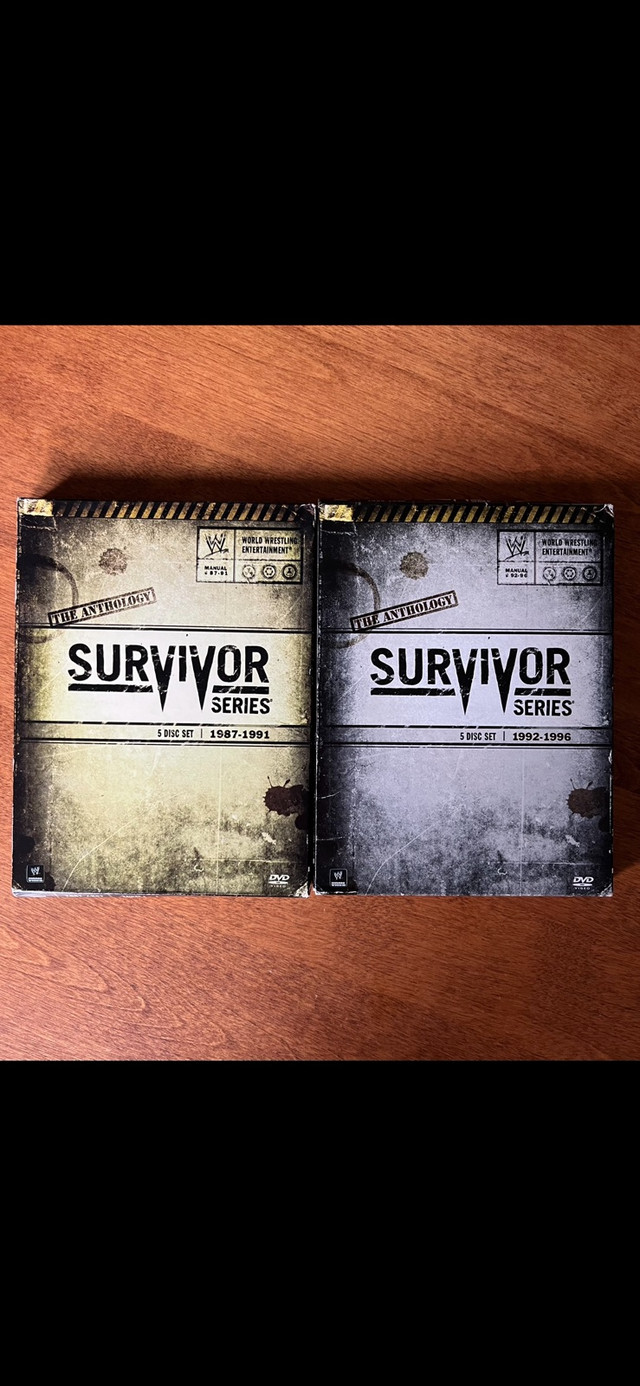 WWE WWF survivor series anthology wrestling dvd video box set  in CDs, DVDs & Blu-ray in Mississauga / Peel Region