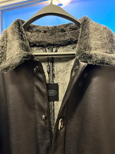 BGSD Men’s Faux Shearling Jacket, View more