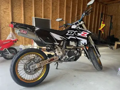 Stock parts included. 2 brand new sets of tires. Message for all details Open to all trades