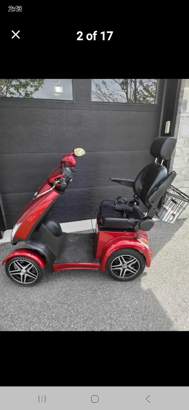 2024 EWheels ew-72 Scooter in Scooters & Pocket Bikes in Ottawa - Image 3