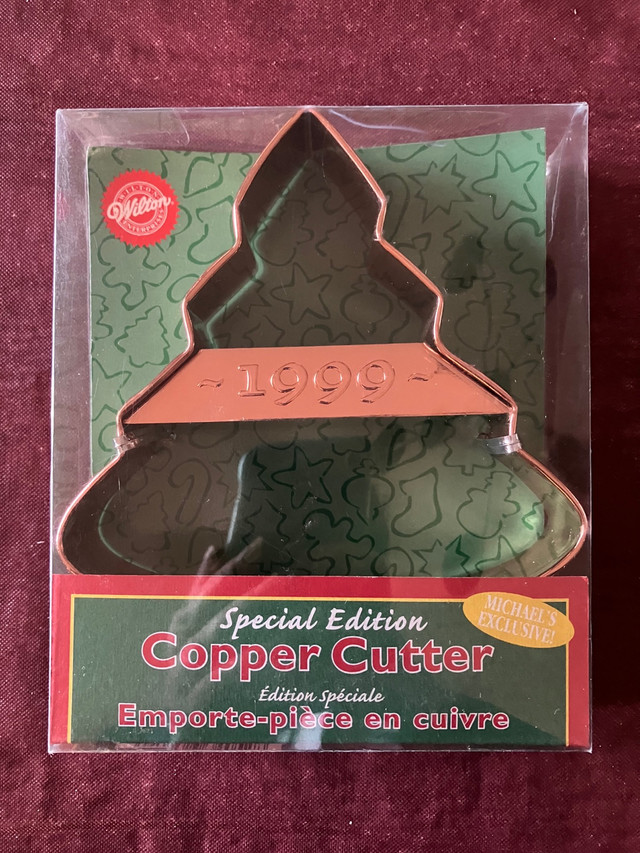 Vintage Wilton Special Edition Copper Cookie Cutter from 1999  dans Vaisselle et articles de cuisine  à Ville de Montréal