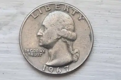 1967 Liberty Washington Quarter US Coin This and other dates available for 50 cents each. NOT $130 a...