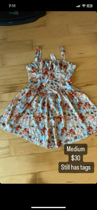 Floral Dress - Medium 