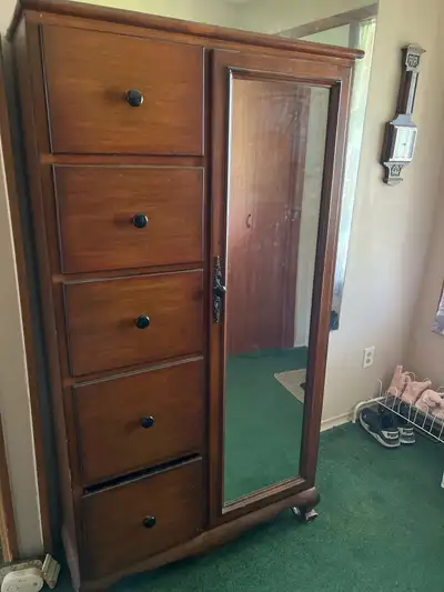 armoire w mirror, View more